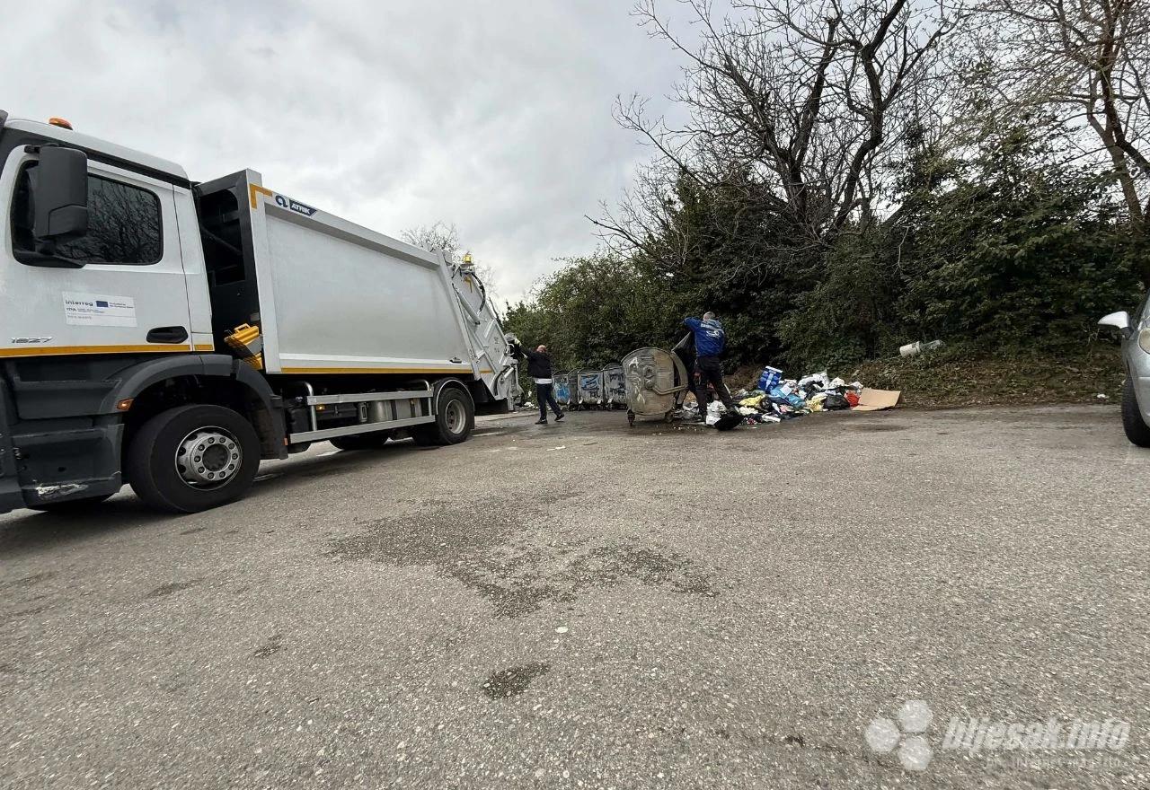 Odvoz smeća u Mostaru