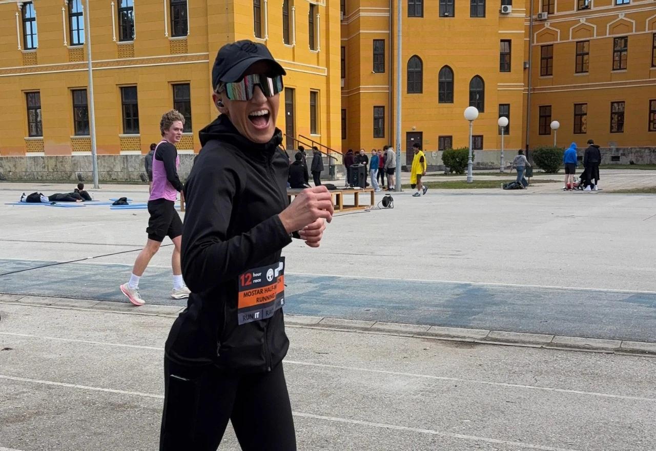 Mija Martina Barbarić na treninzima prije polumaratona