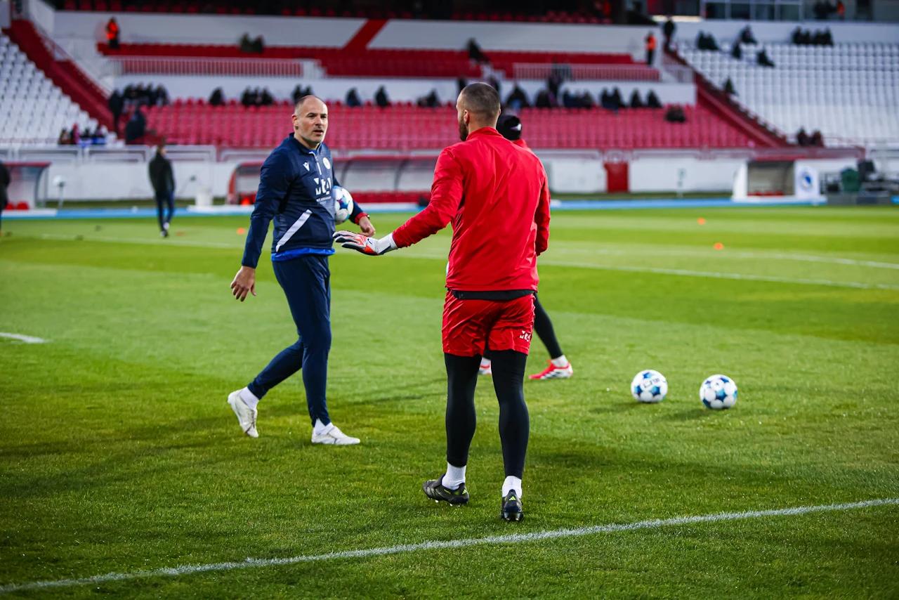 Zagrijavanje pred utakmice