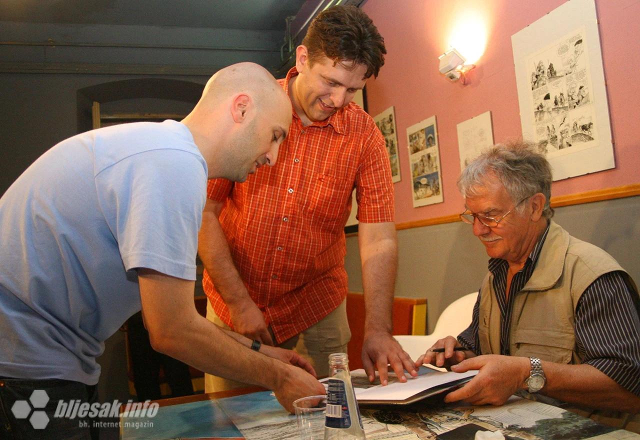 Hermann Huppen u Makarskoj prije 20 godina na prvom MaFestu