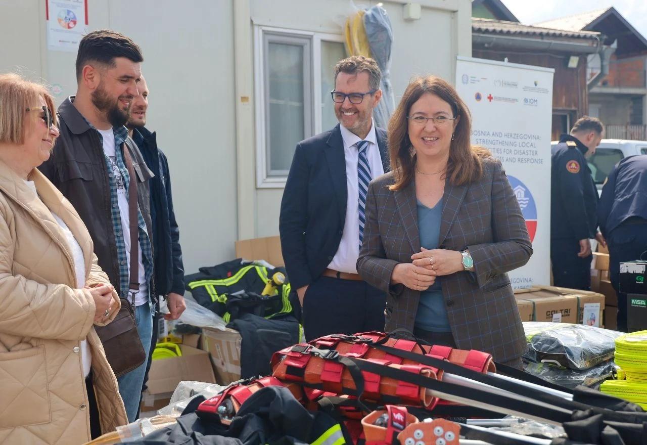 Italija donirala opremu za Civilne zaštite u BiH