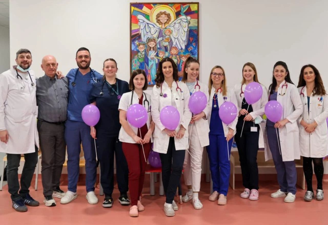Obilježen Ljubičasti dan u Klinici za dječje bolesti SKB Mostar