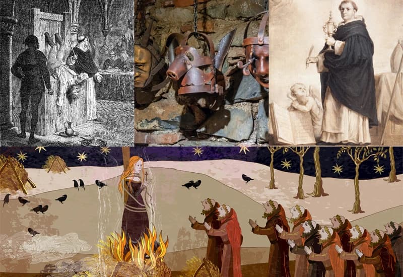 Spaljivanje vještica, ilustracija