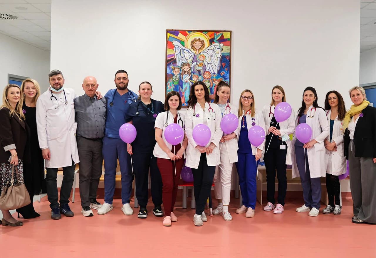 Djelatnici Klinike za dječje bolesti SKB Mostar