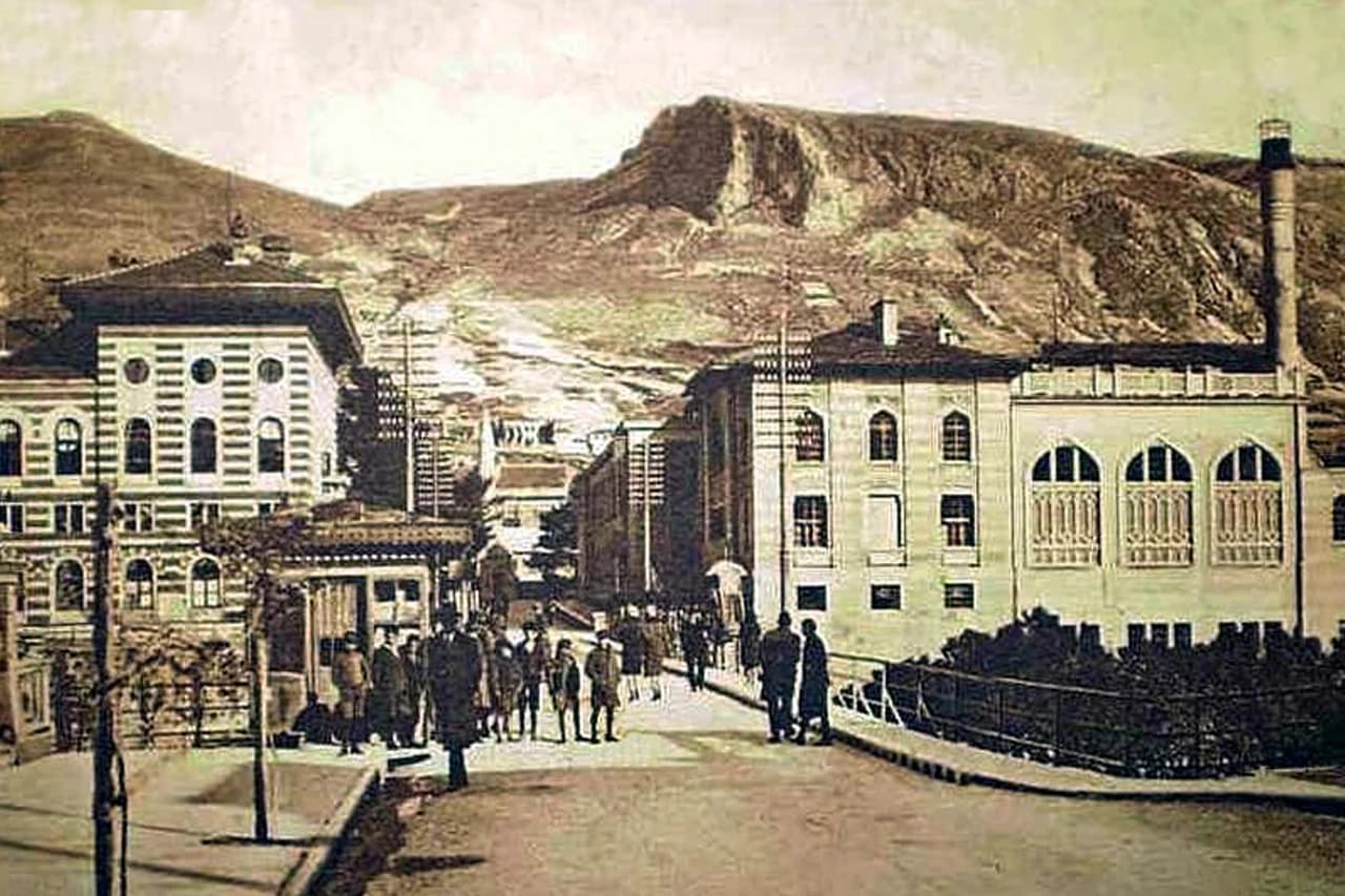 Hotel Neretva i Gradska Banja 1920. godine