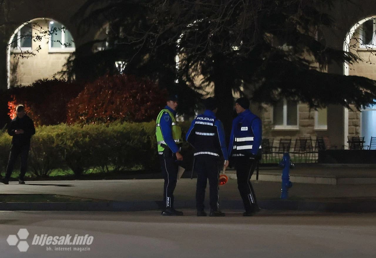 Mostar pod povećanim nadzorom zbog sigurnosne situacije