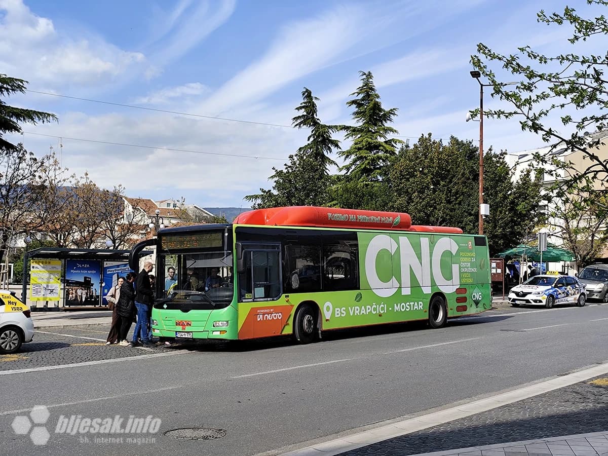 Autobusi na CNG stigli u Mostar: Velike uštede i manje zagađenja