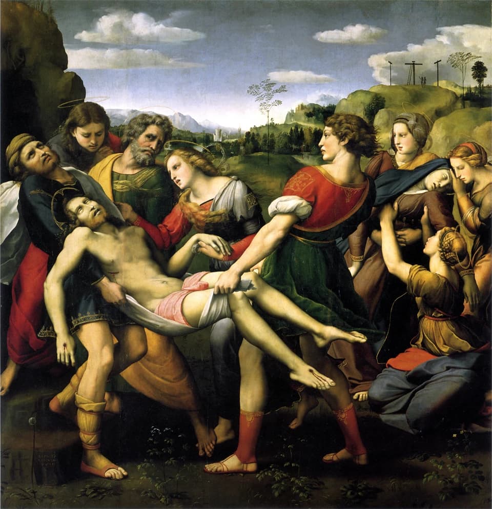 Rafael, Entombment, Pala Baglione