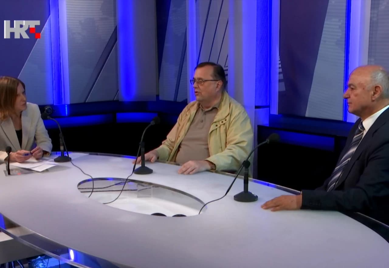 Barić i Jurčić u studiju HRT-a