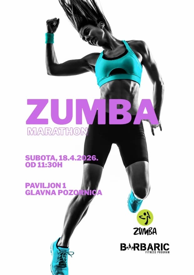 Zumba marathon na Mostarskom sajmu