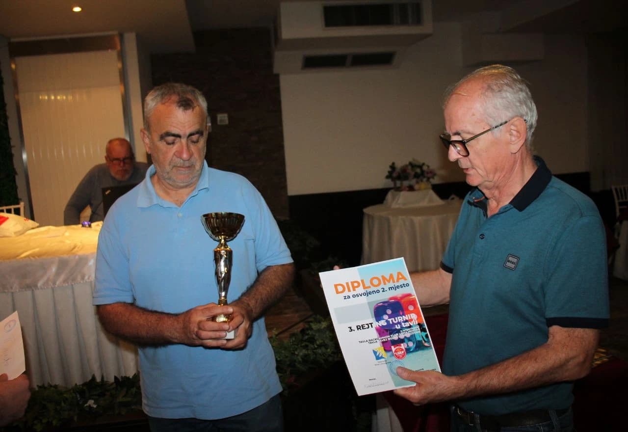 Treći državni rejting turnir u tavli u Mostaru