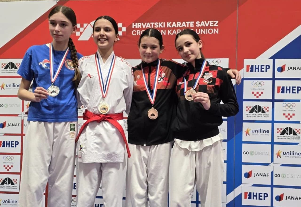 Karate klub "ŠIROKI" na Kupu Hrvatske