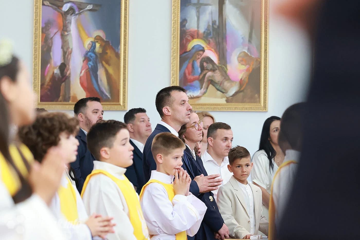 Prva pričest u župi sv. Mateja u Mostaru