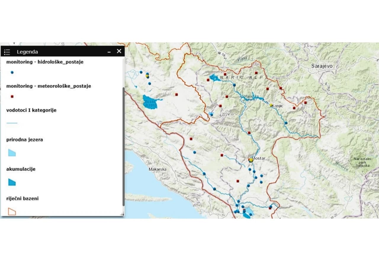 Zbog obilnih padalina prijeti izlijevanje pritoka Neretve