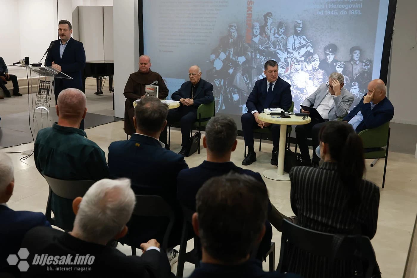 S promocije knjige Škripari – Hrvatski pokret otpora u Bosni i Hercegovini od 1945. do 1951.