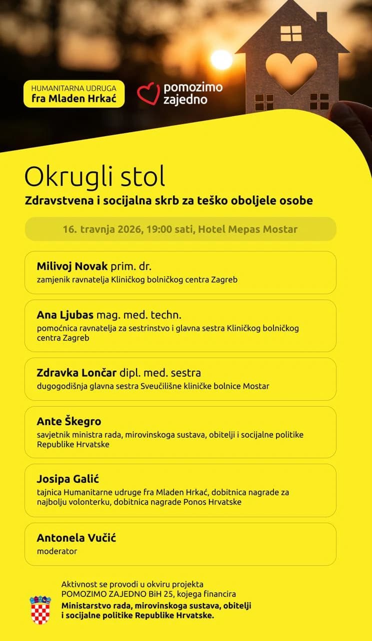 Večera i susret s medijima u Mostaru