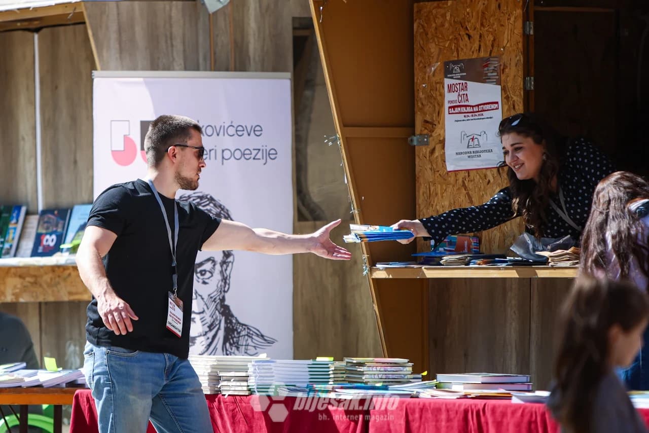 Prvi Sajam knjige na otvorenom u Mostaru
