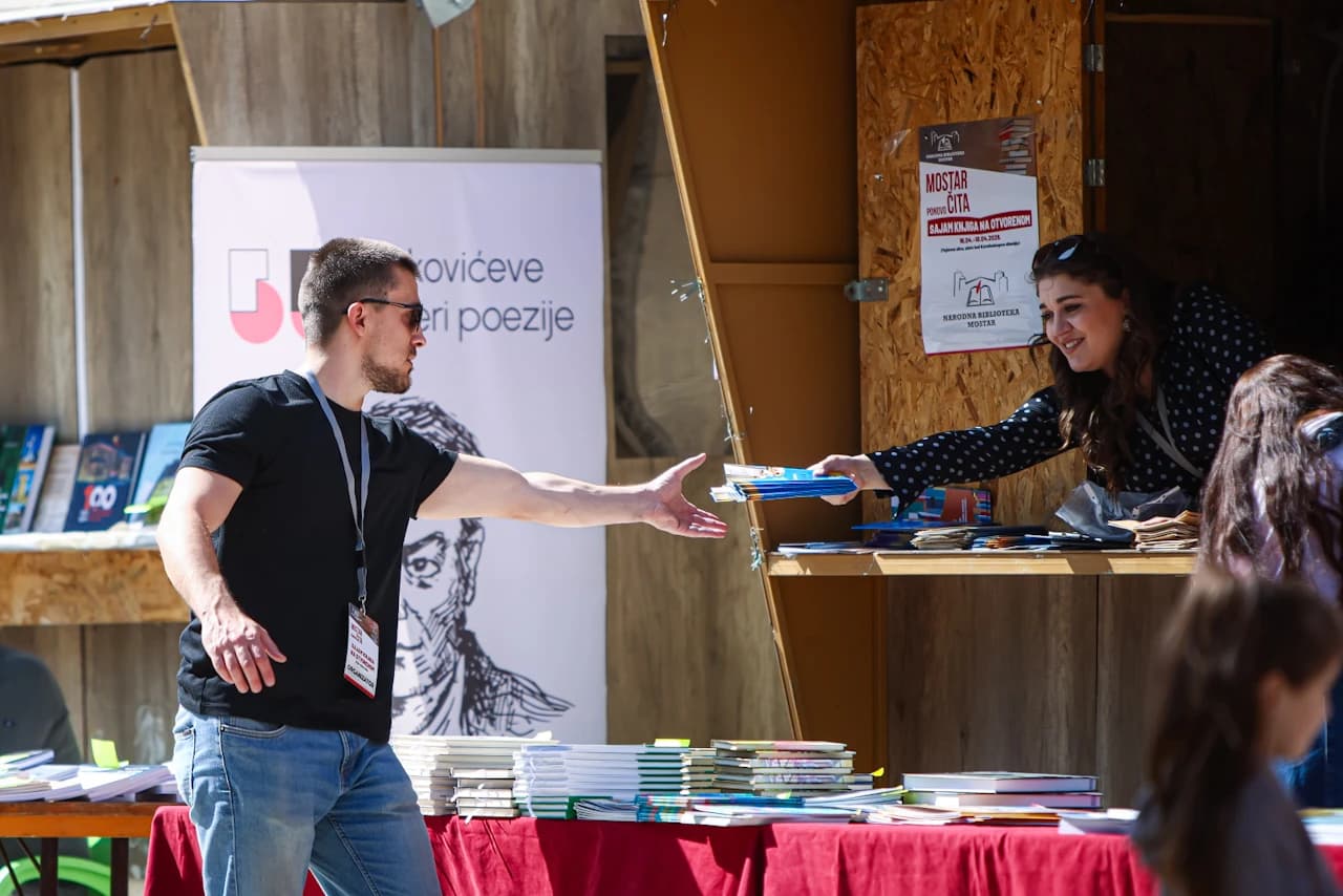 Prvi Sajam knjige na otvorenom u Mostaru