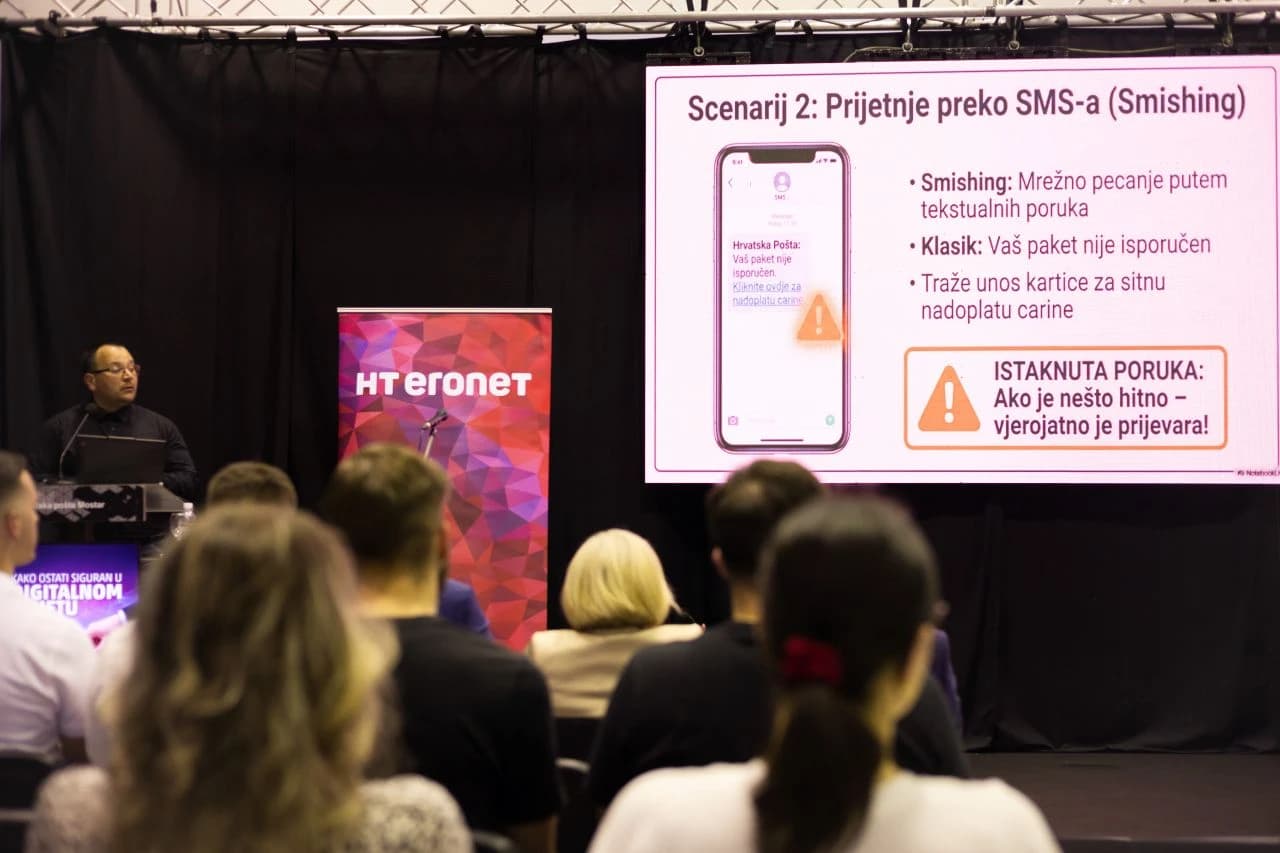 HT Eronet, predavanje: Kako ostati siguran u digitalnom svijetu