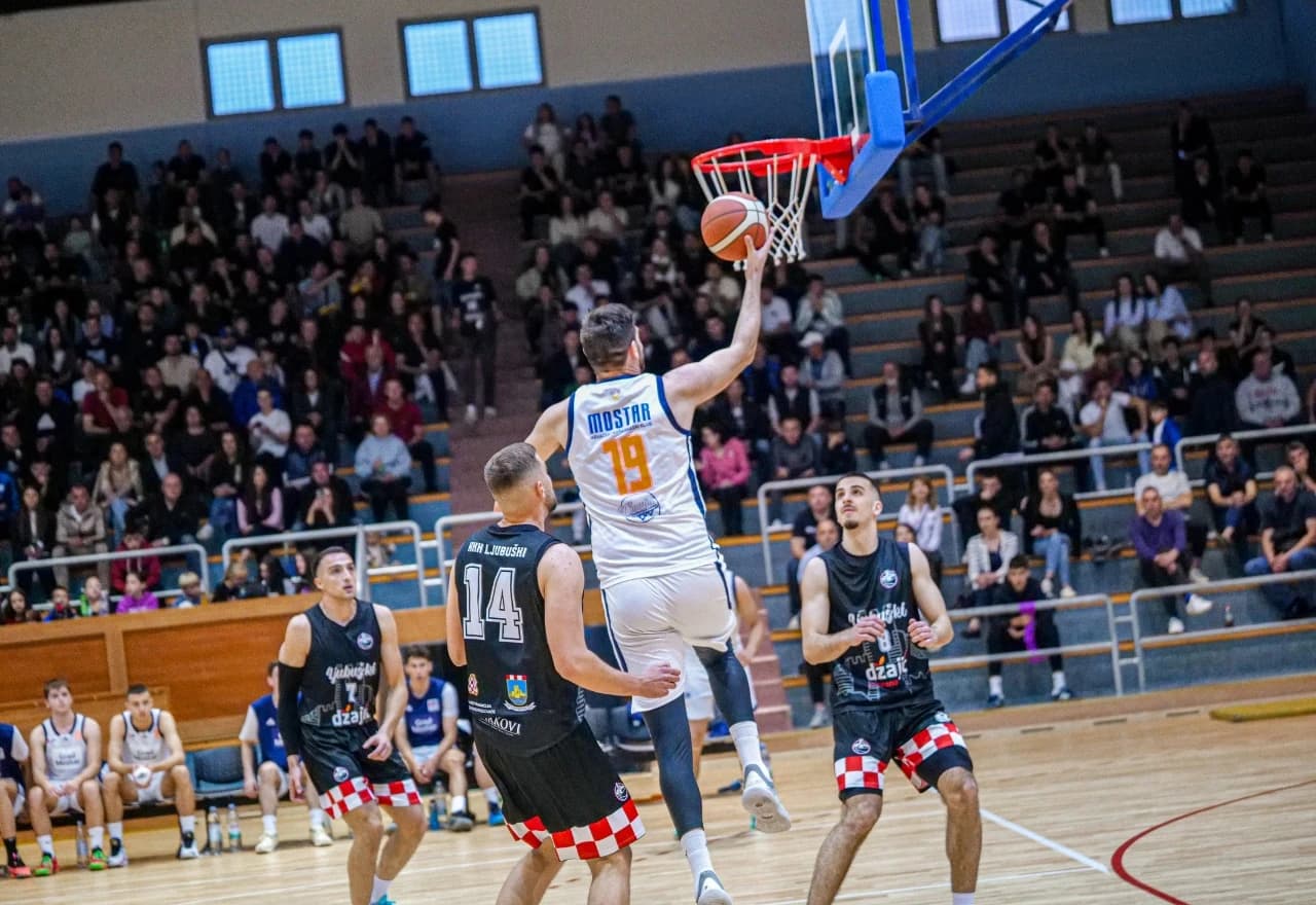 Košarkaši Mostara uvjerljivi u Ljubuškom