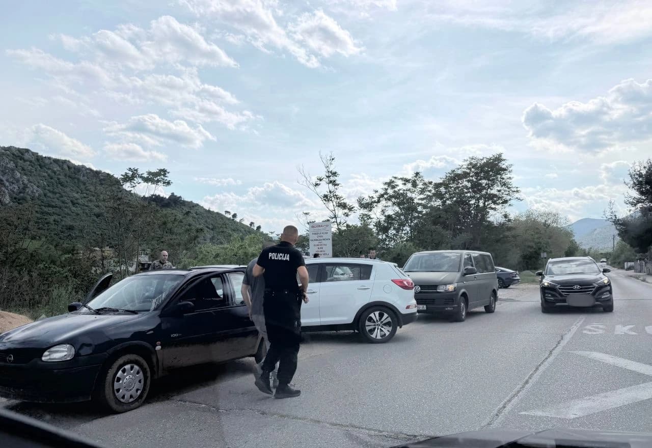 Uhićenje nakon potjere u Raštanima