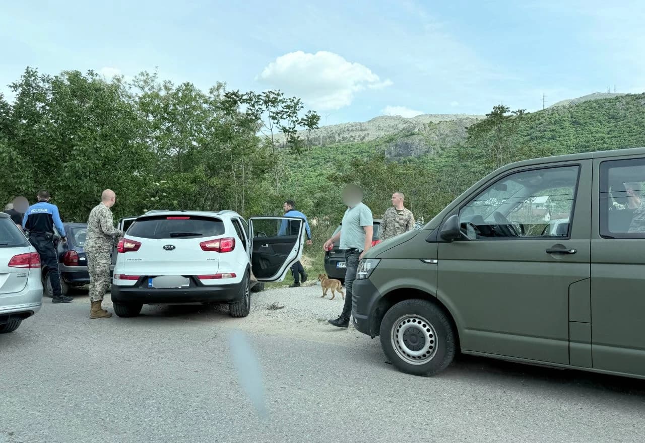 Uhićenje nakon potjere u Raštanima