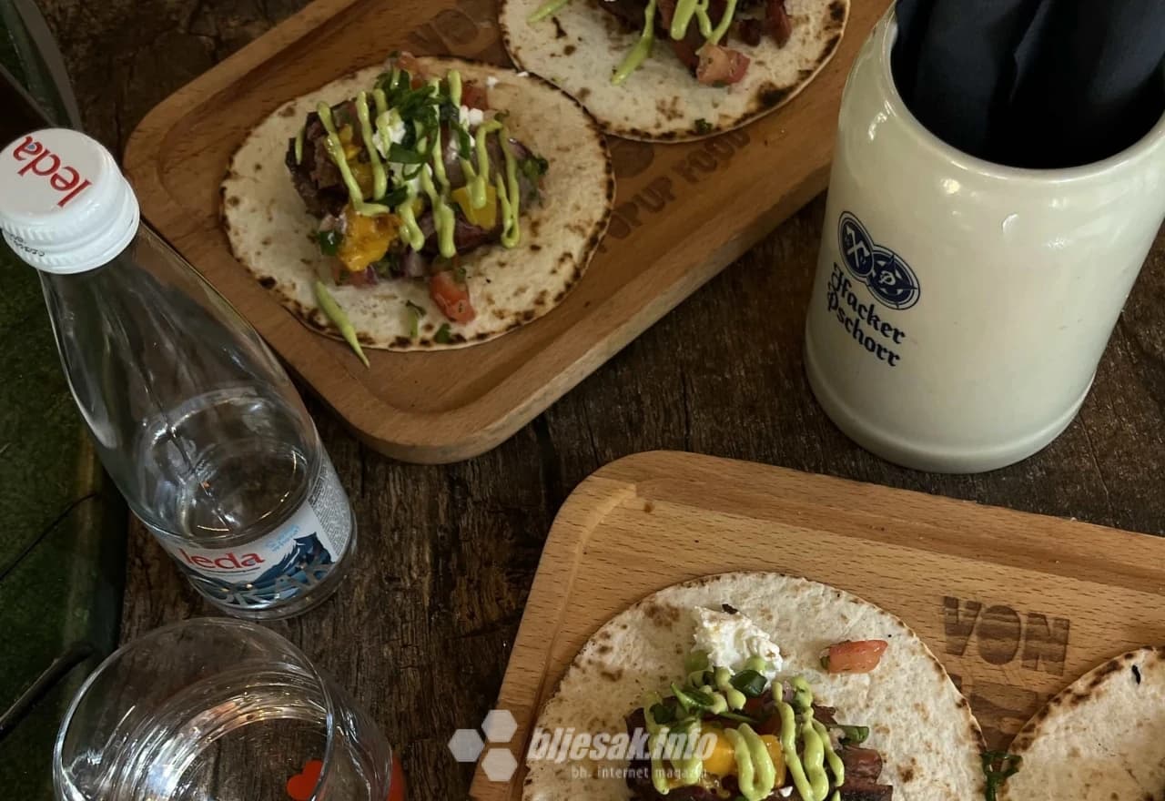 Tacosi s dimljenim goveđim jezikom