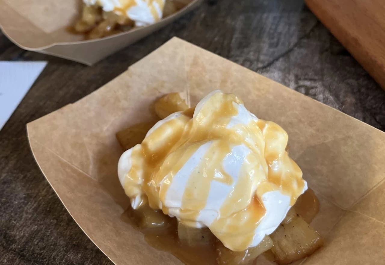 Desert od mariniranog grillanog ananasa