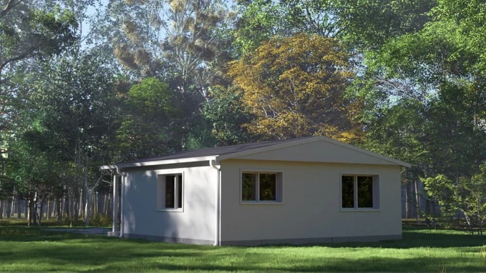 Planirani izgled kuće za obitelj Barušić iz Čitluka