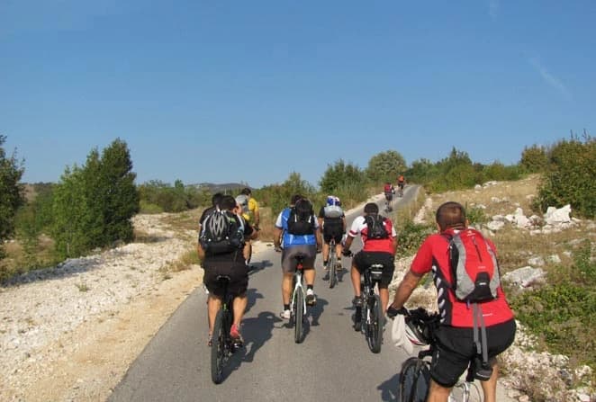 Vožnja biciklom na Bogodolu