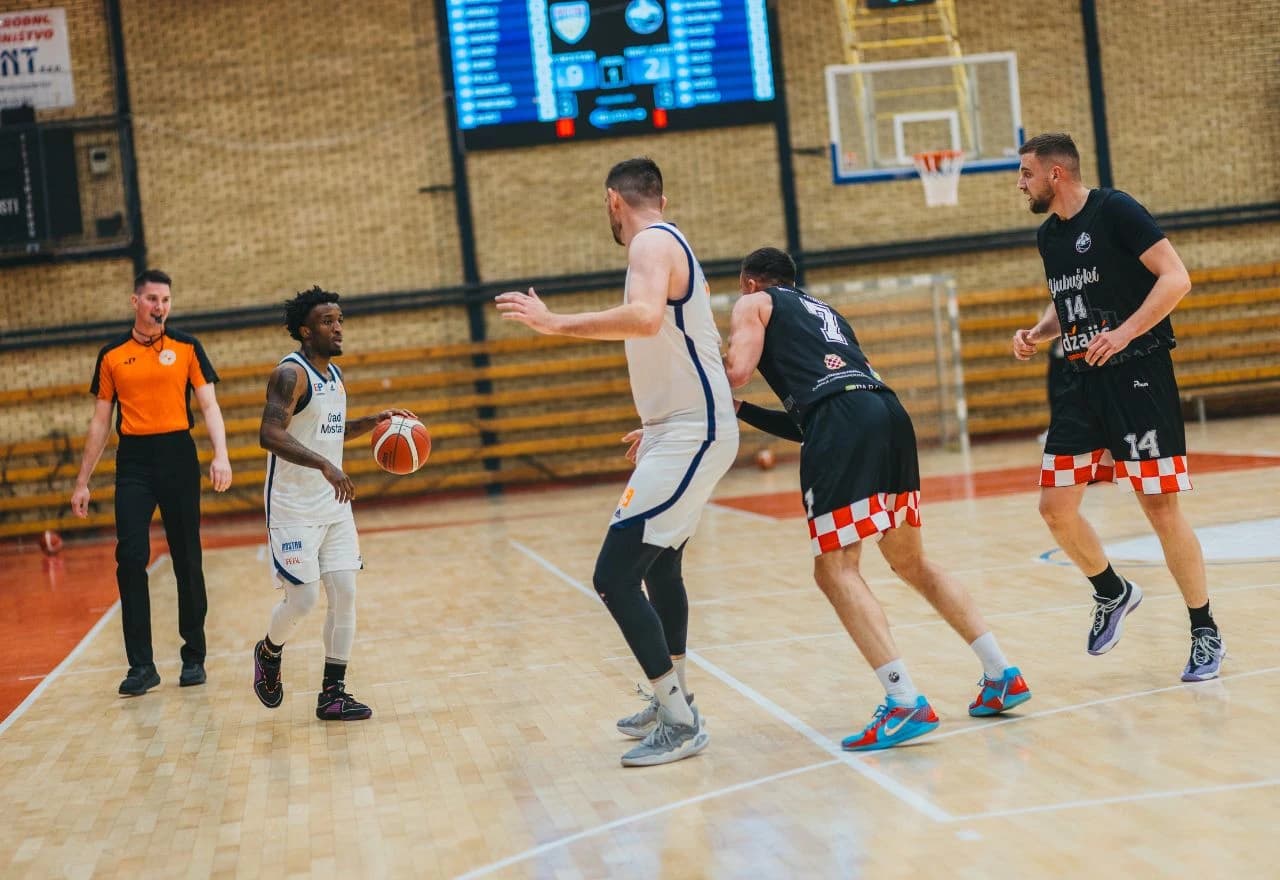 HKK Mostar - KK Ljubuški (Alvin Miles)