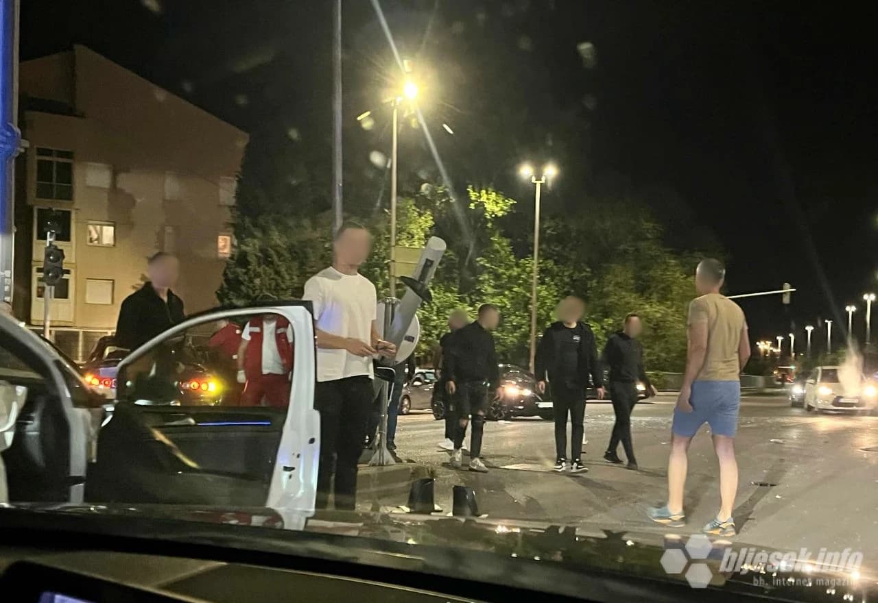 Teška prometna nesreća na Bulevaru