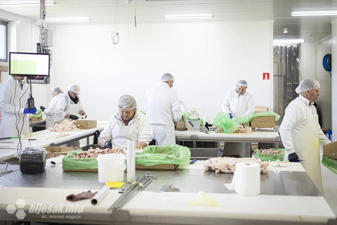 Vemato d.o.o. Mostar, prerada mesa