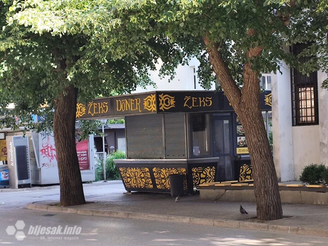 Žeks Doner, prva otvorena poslovnica u Mostaru