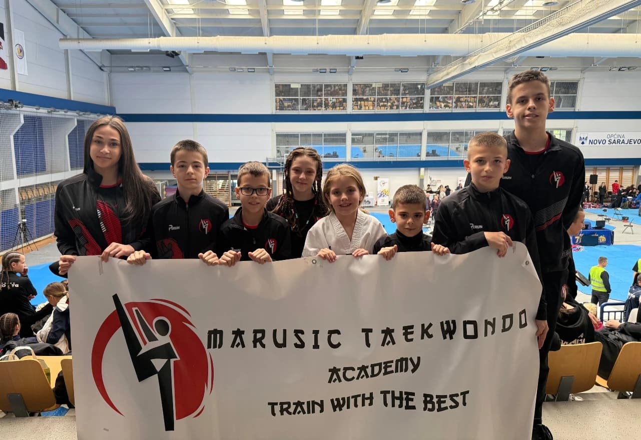 Natjecatelji Marušić taekwondo akademije