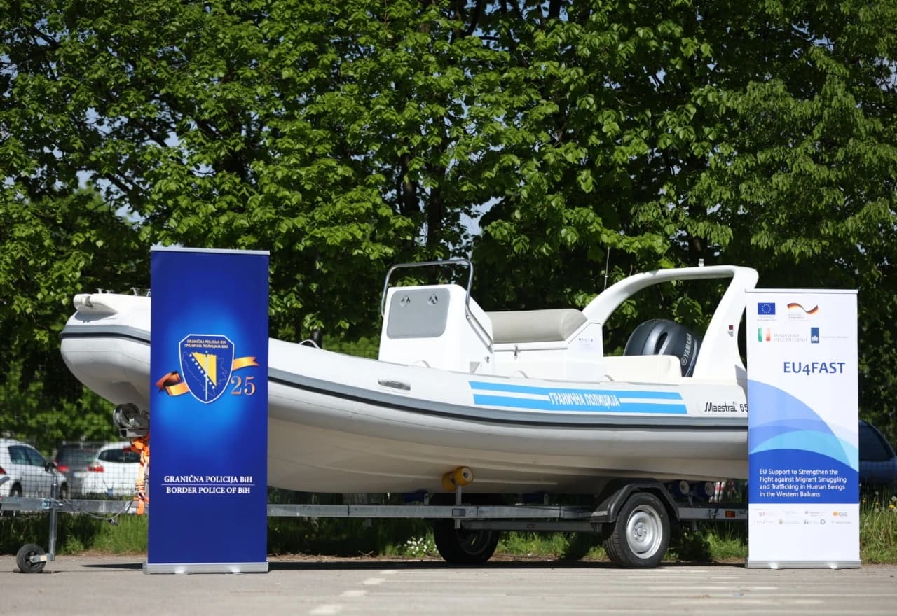 Granična policija BiH dobila opremu vrijednu oko 200.000 eura