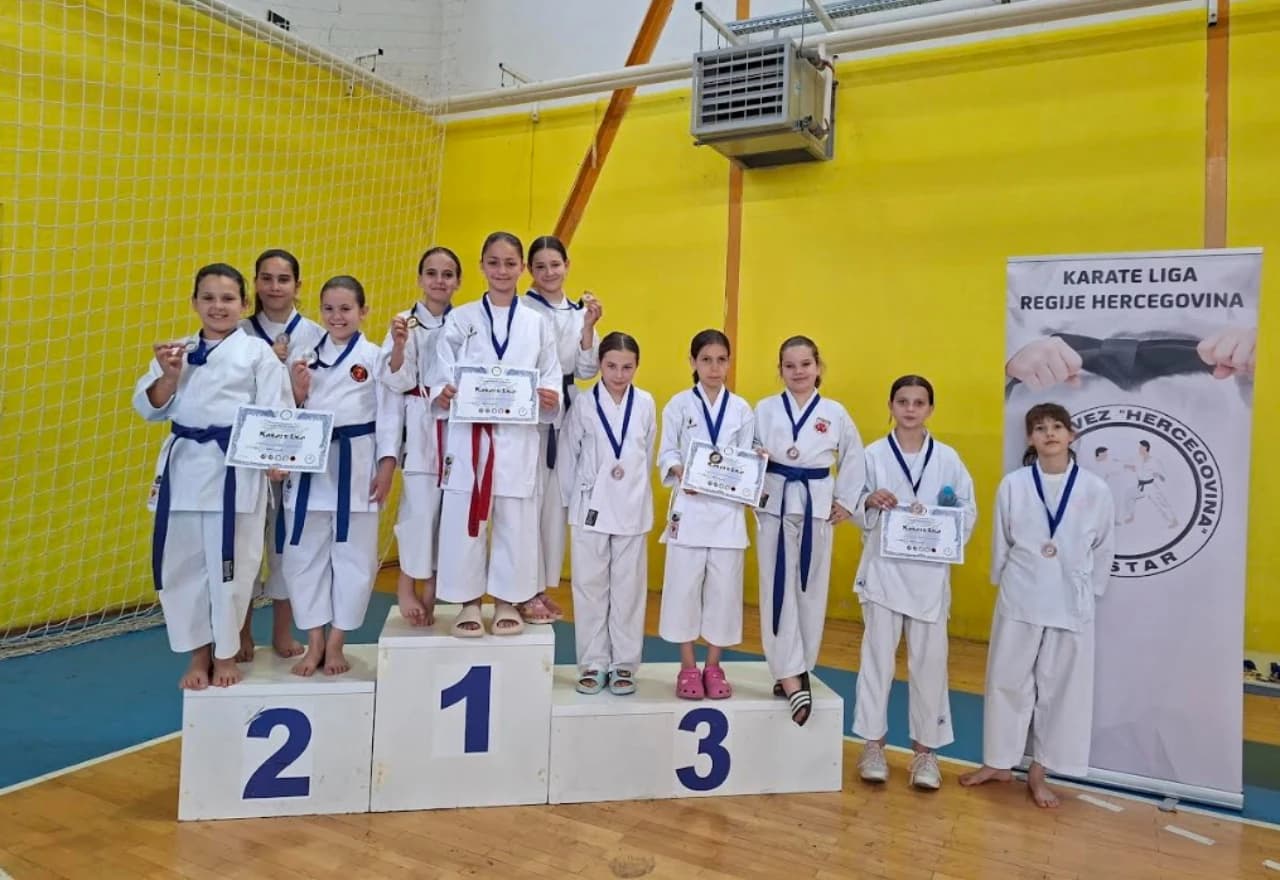 Mladi karataši Blagaja briljirali u Mostaru