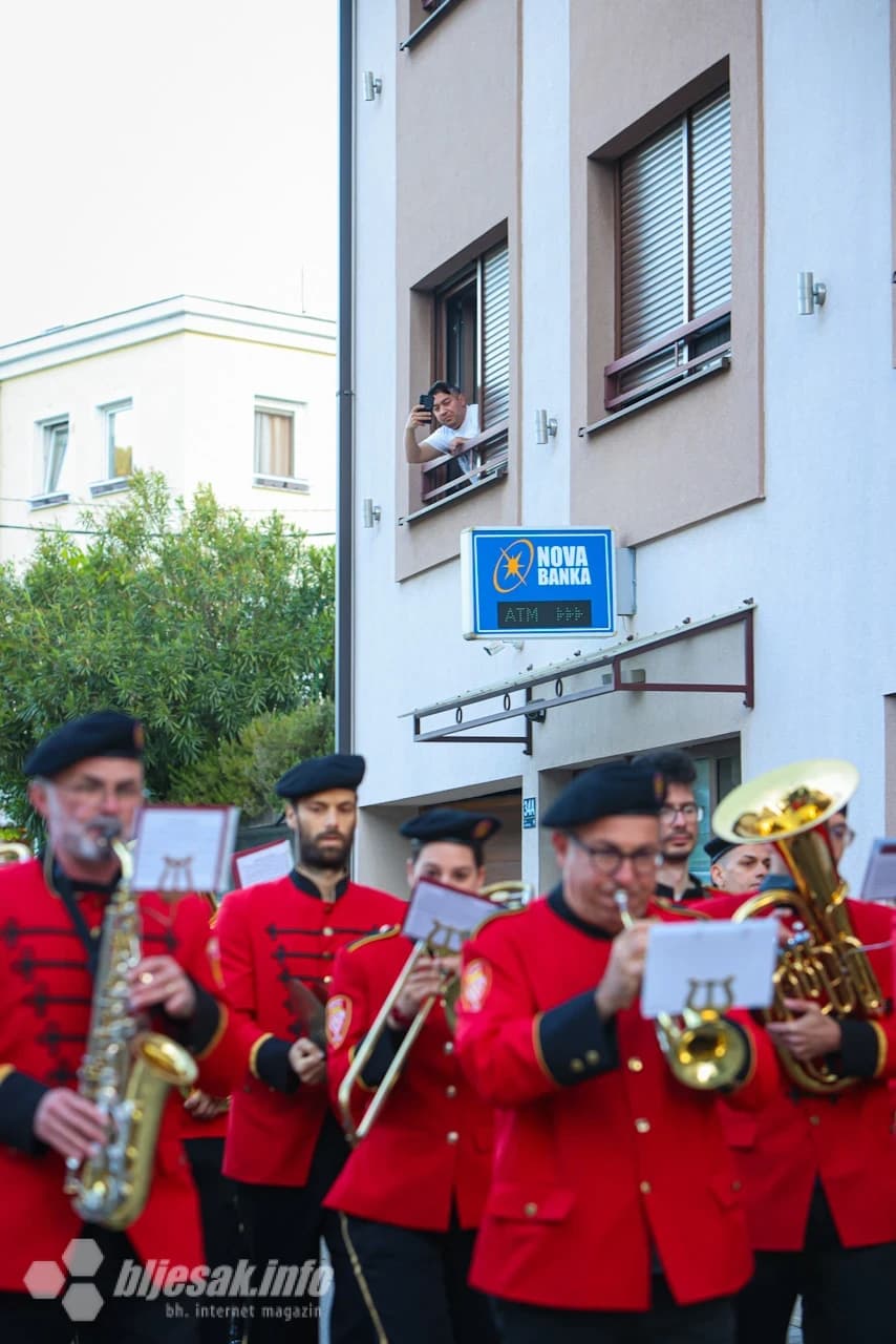 Hrvatska glazba Mostar održala prvosvibanjsku budnicu