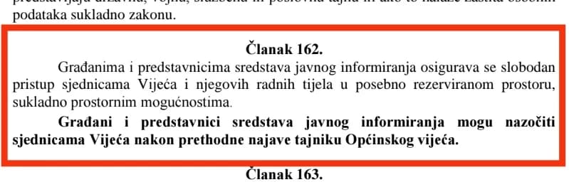Članak koji ističe kako je potrebno samo najaviti svoj dolazak