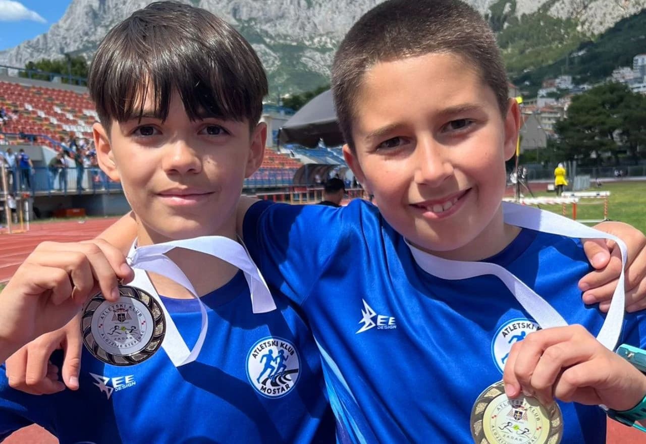 Članovi Atletskog kluba Mostar na Dalmatinskoj ligi