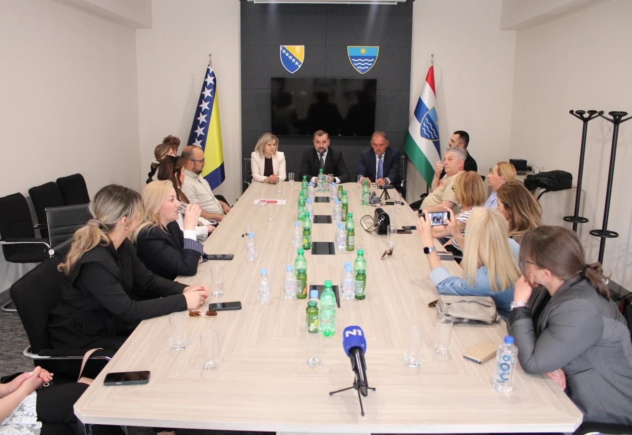 Saradžić, Alić i Martinović se družili s novinarima