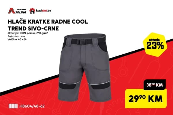 HLAČE KRATKE RADNE COOL