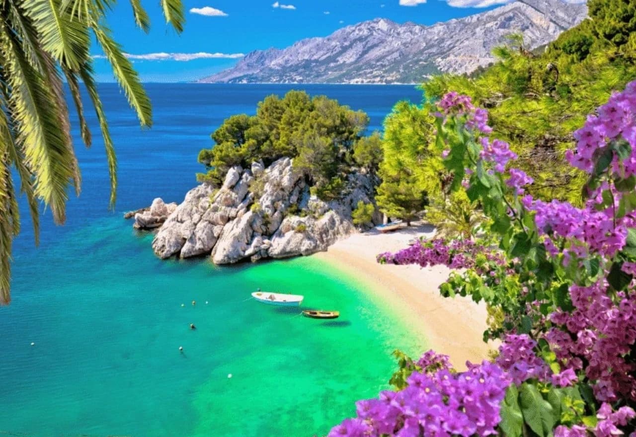 Plaža Podrače u Brelima