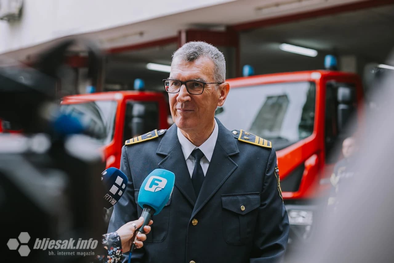 Profesionalne vatrogasne postrojbe Mostar Petar Jurić