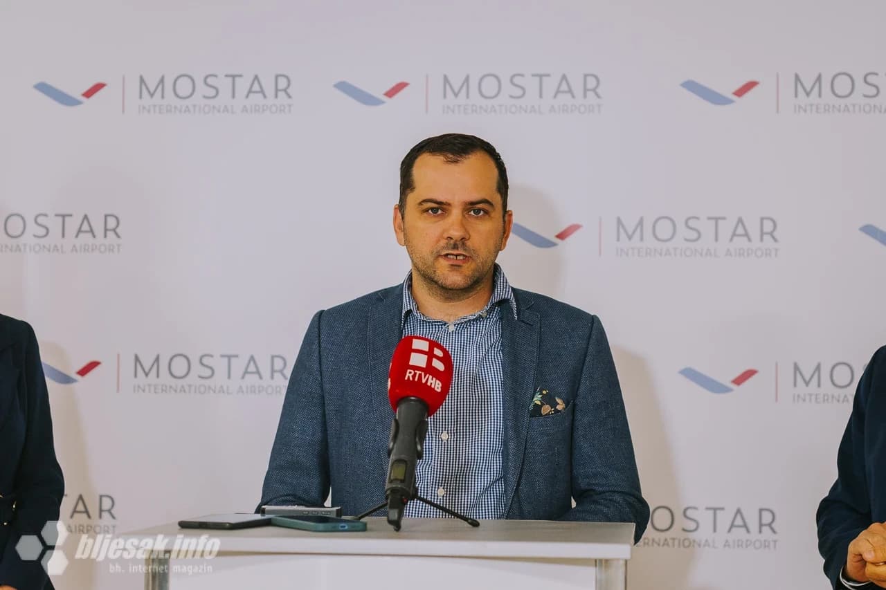 Direktor Zračne luke Mostar Marko Đuzel