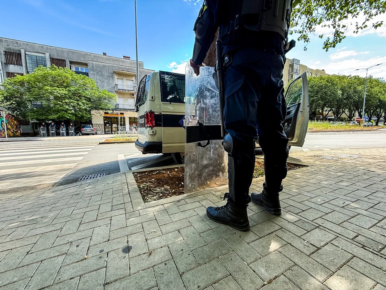 Policajac na terenu