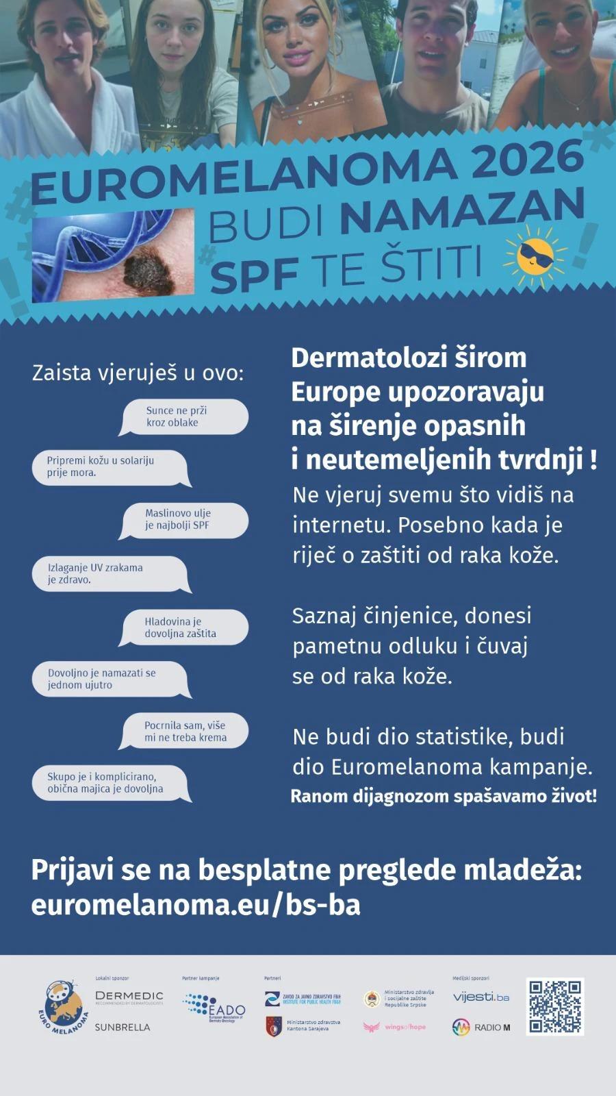 Poster Euromelanoma 2026.