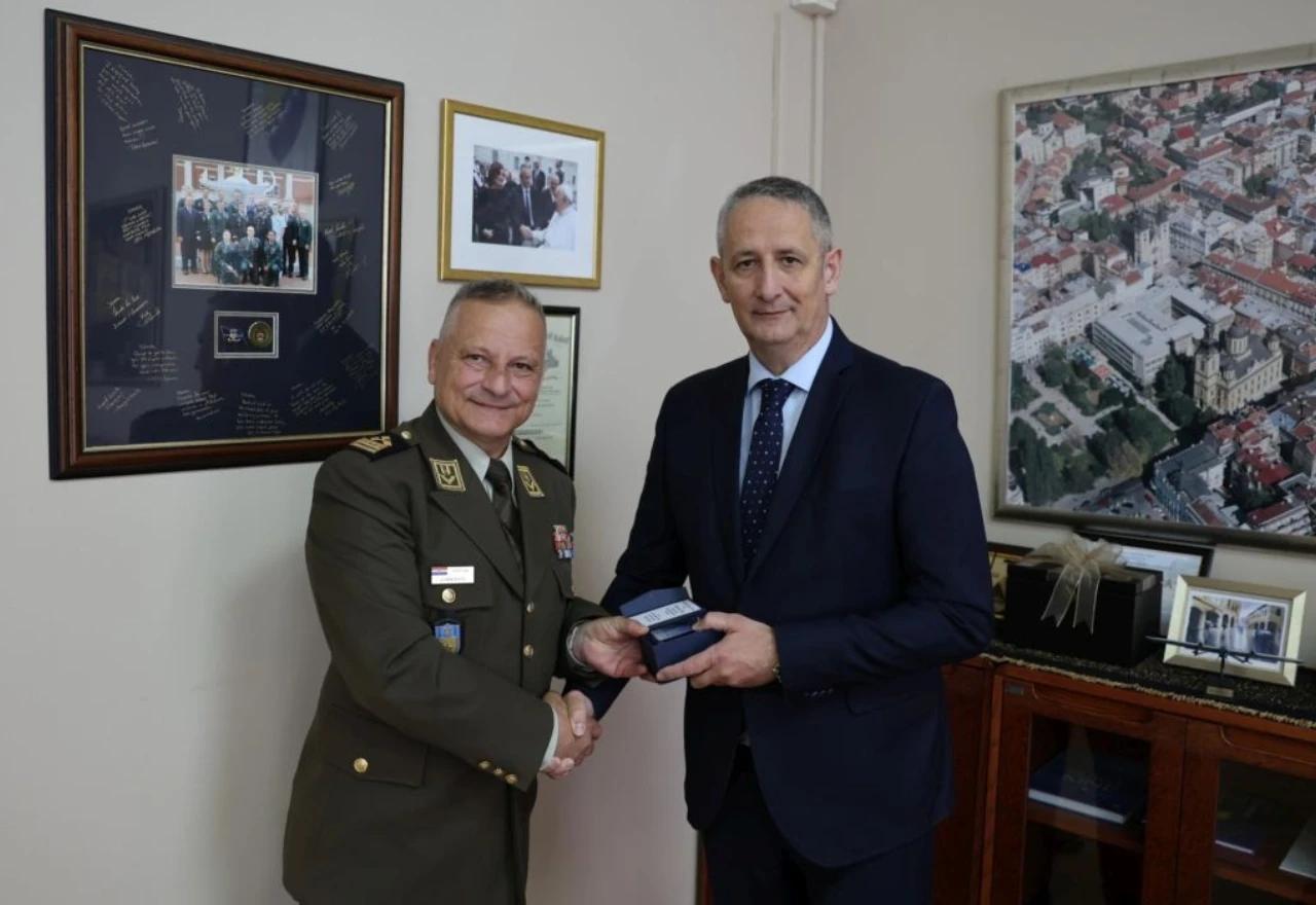 Galić ugostio izaslanstvo Inspektorata MORH-a