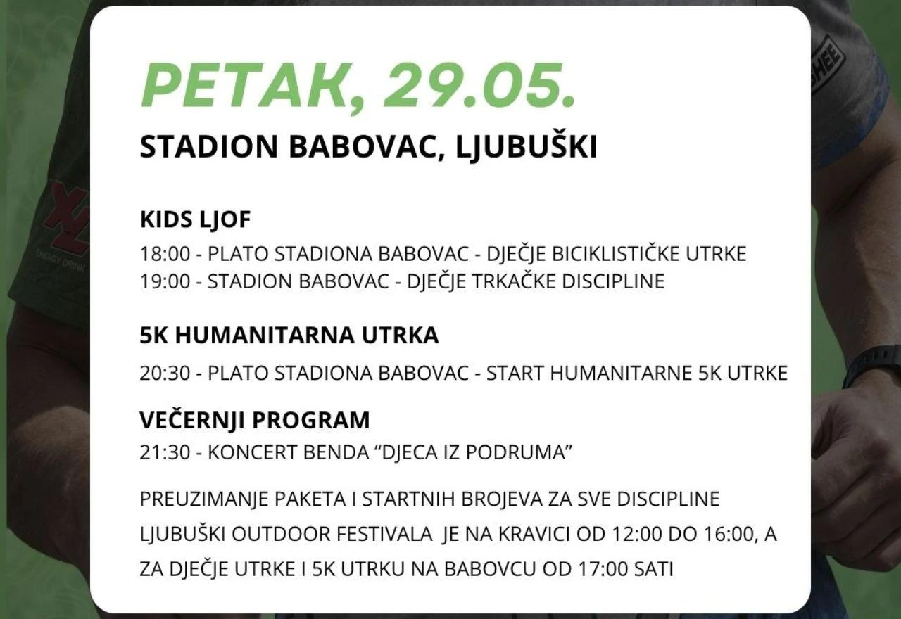 Program festivala za petak