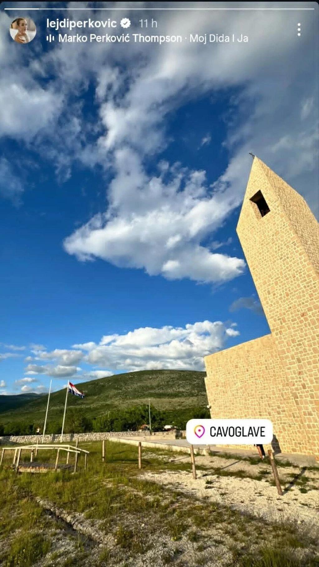 Fotografija koju je Lejdi Perković objavila na Instagramu